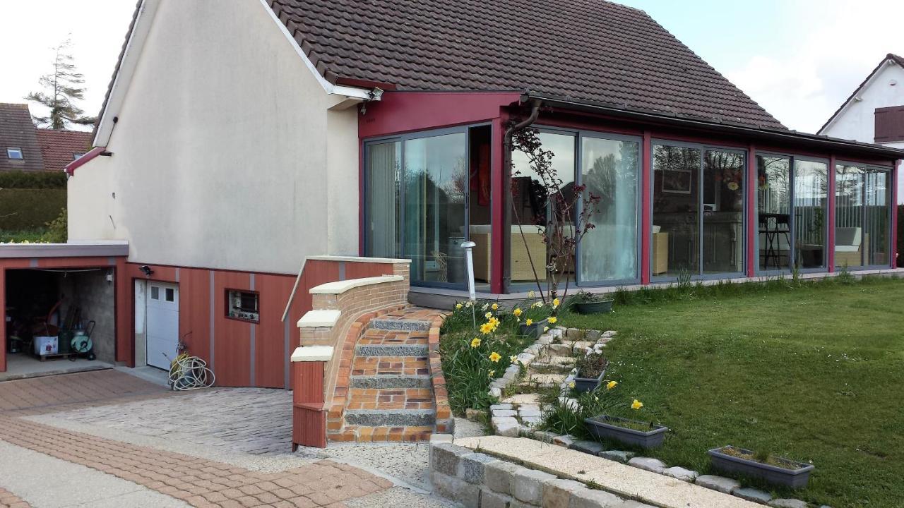 3 Chambres Privees Dans Un Jardin D'Hiver, Garage Voiture, Velos, Motos Tourville-sur-Arques Exteriér fotografie