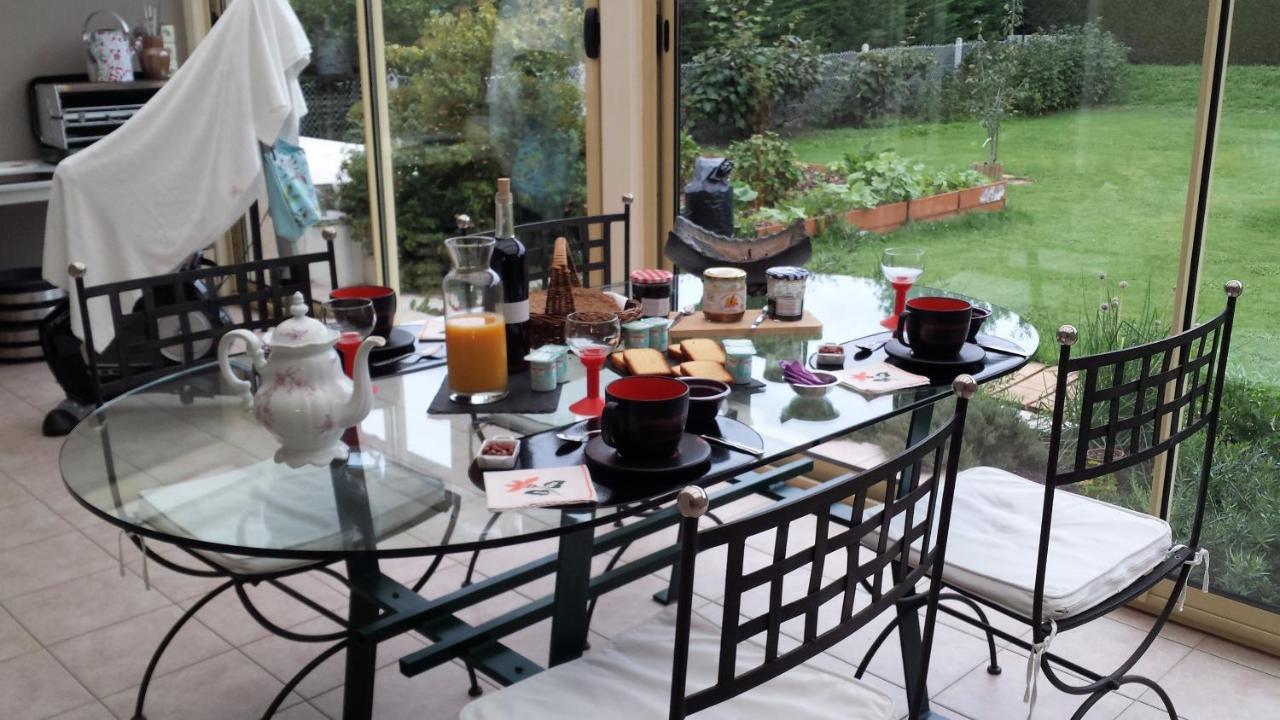 3 Chambres Privees Dans Un Jardin D'Hiver, Garage Voiture, Velos, Motos Tourville-sur-Arques Exteriér fotografie